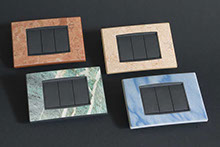 Zunino Marmi - Italy - Objects - Marble light switch and socket plates 2